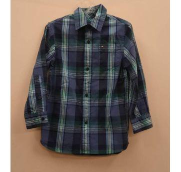 CAMISA XADREZ VERDE AZUL - 5 anos - Tommy Hilfiger