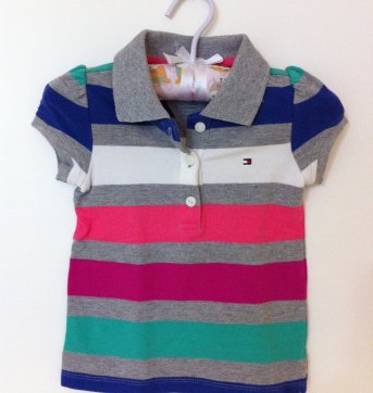 Camisa polo Tommy Hilfiger 6-9 meses - 6 a 9 meses - Tommy Hilfiger