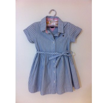 Vestido botão Tommy Hilfiger 18 meses - 18 meses - Tommy Hilfiger