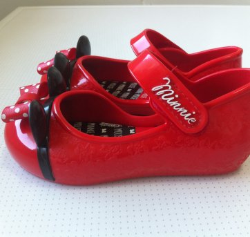 Melissa vermelha com orelhas Minnie 21 - 21 - Grendene