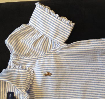 Blusa social listrada Ralph Lauren 3 T - 3 anos - Ralph Lauren