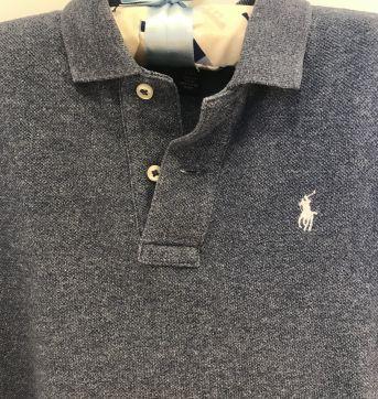 Camisa polo Ralph Lauren azul riscado - 2 anos - Polo Ralph Lauren