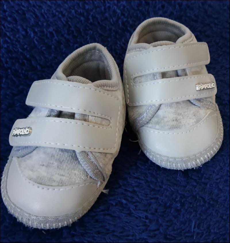 Sapatinho bebê menino, Pimpolho, tamanho 2, mede 10cm 13 no Ficou Pequeno Desapegos de Sapatos Sapatinho bebê menino, Pimpolho, tamanho 2, mede 10cm 13 no Ficou Pequeno Desapegos de Sapatos