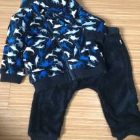 Conjunto quentinho dinossauro puc - 9 a 12 meses - Puc Baby