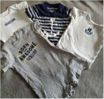 Lotinho Carter`s com 4 peças para 06 meses - 6 meses - Carter`s