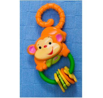 Mordedor Macaco Brincalhão Fisher Price - Sem faixa etaria - Fisher Price