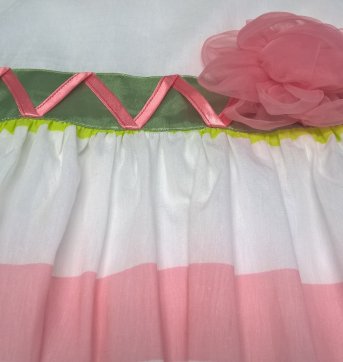 Vestido menina alegre e colorido - 7 anos - Sunboree importado