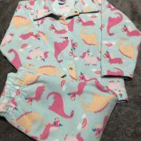 Pijama menina super quentinho Tip Top - 3 anos - Tip Top