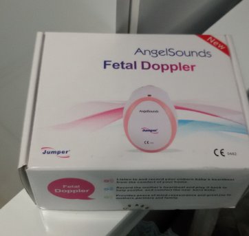 Aparelho que possibilita ouvir coração do bebe ainda no útero. - Sem faixa etaria - Não informada