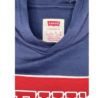 Moletom Levis Novo com Etiqueta Tam 6-7 anos - 7 anos - Levi`s