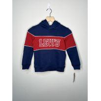 Moletom Levis Novo com Etiqueta Tam 6-7 anos - 7 anos - Levi`s