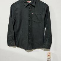 Camisa Levis Sarja Nova com Etiqueta Tam 10 - 12 anos - 12 anos - Levi`s