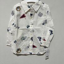 Camisa Carter`s Tam 18 Meses, Nova com etiqueta, Manga Longa - 18 meses - Carter`s