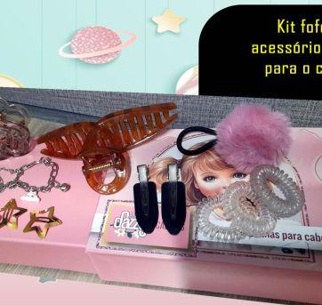 kit fofo de acessórios novos para o cabelo - Sem faixa etaria - Importado