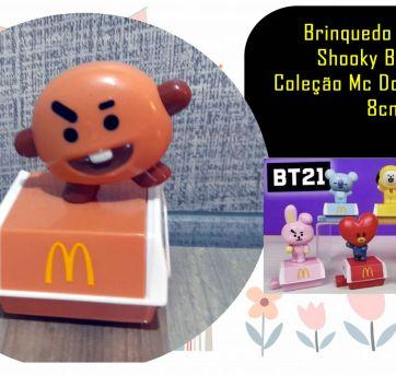 Brinquedo Boneco Shooky Bt21 Bts Coleção Mc Donalds 2024 - Sem faixa etaria - Mc Donald`s