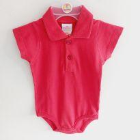 Body vermelho Marisol 3 a 6 m BRINDE PARA UMA COMPRADORA - 3 a 6 meses - Marisol