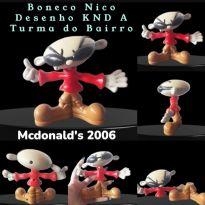Boneco Nico Desenho KND Turma do Bairro Número 1 mcdonalds 2006 -  - McDonald`s