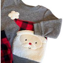 Pijama Natal Carter`s - 6 meses - Carter`s