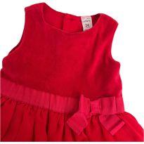 Vestido Carter´s Vermelho - 2 anos - Carter`s