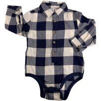 Camisa estilo Body Old Navy - 18 a 24 meses - Old Navy