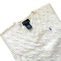 Colete de Tricô Polo Ralph Lauren - 7 anos - Ralph Lauren