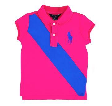Camiseta Polo Rosa Ralph Lauren - 5 anos - Ralph Lauren