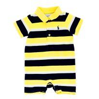 Romper Listrado Ralph Lauren - 3 meses - Ralph Lauren
