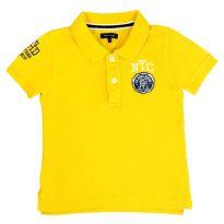 Camiseta Polo Amarela Tommy Hilfiger - 3 anos - Tommy Hilfiger