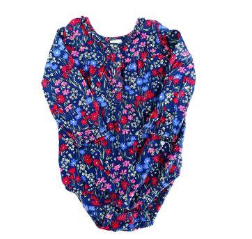 Body Manga Longa OshKosh - 9 a 12 meses - OshKosh