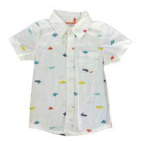 Camiseta Polo Branca Carter`s - 2 anos - Carter`s