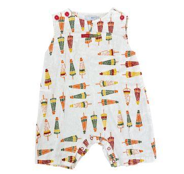 Macacão Estampado Green - 9 a 12 meses - Green