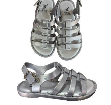Sandália Papete Melissa Cinza - 28 - Melissa