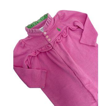 Macacão Rosa Ralph Lauren - 3 meses - Ralph Lauren
