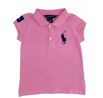 Camiseta Polo Rosa Ralph Lauren - 2 anos - Ralph Lauren