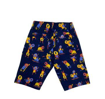 Bermuda Azul Escuro Puc - 8 anos - PUC