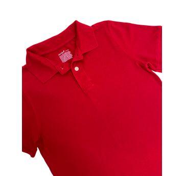 Camiseta Polo Vermelha Cat & Jack - 10 anos - Cat & Jack