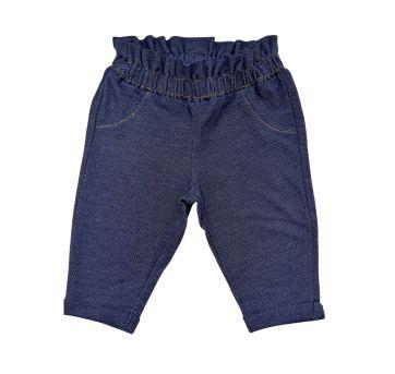 Calça de Algodão Carter`s Azul Escuro - 3 meses - Carter`s