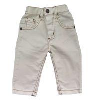 Calça Jeans Casual Off White 1+1 - 6 a 9 meses - Um mais um
