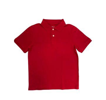 Camiseta Polo Vermelha Cat & Jack - 10 anos - Cat & Jack