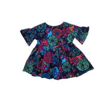 Vestido Estampado Green - 18 meses - Green