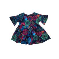 Vestido Estampado Green - 18 meses - Green