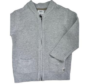 Casaco Cinza Inverno Zara - 12 a 18 meses - Zara Baby