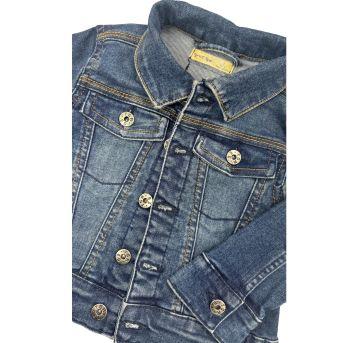 Jaqueta Jeans Tigo T - 12 a 18 meses - Tigor