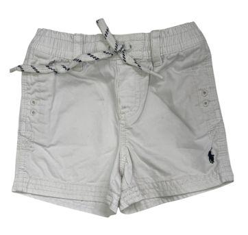 Bermuda Casual Branca Polo Ralph Lauren - 9 meses - Polo Ralph Lauren