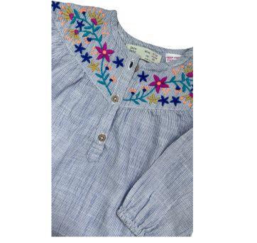 Camisa Verão Azul Zara Baby - 9 a 12 meses - Zara Baby