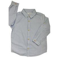 Camisa Social Azul Zara - 3 anos - Zara Baby