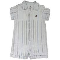 Macacão Listrado GAP - 3 a 6 meses - Gap Kids