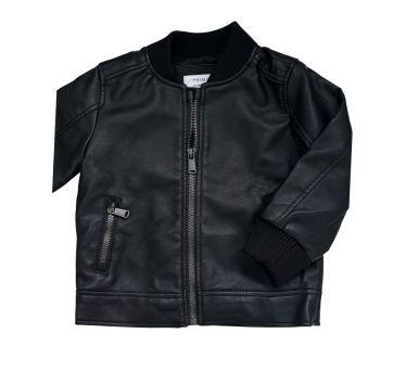 Casaco de Couro Casual Preto Primark - 12 a 18 meses - Primark