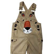 Jardineira Estampada Pool Kids - 2 anos - Pool Kids