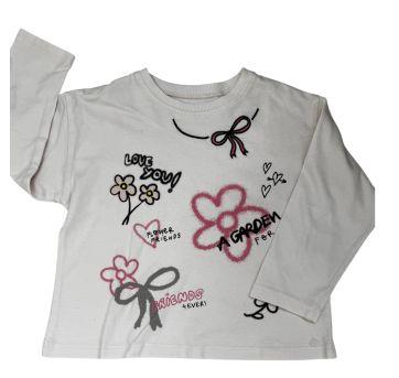 Camiseta Manga Longa Zara - 2 anos - Zara Baby